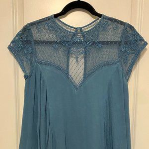 Never worn, mesh top dress